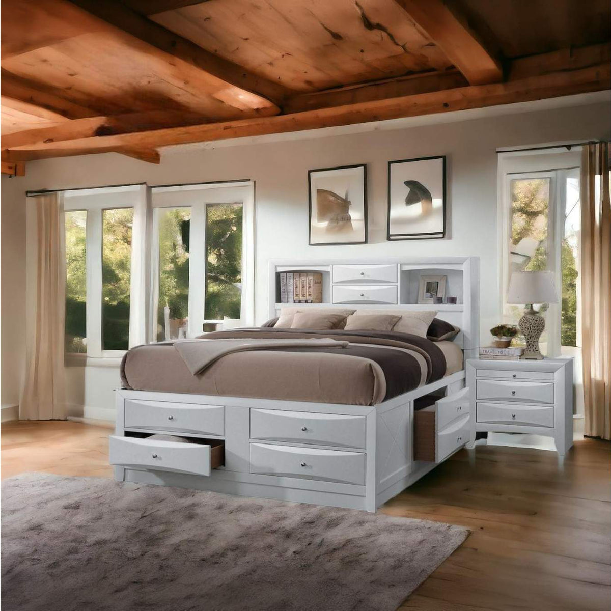 21696EK Ireland Ek Bed with Storage