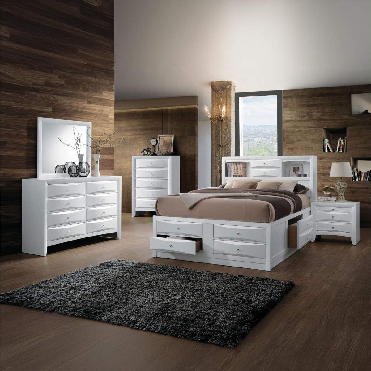 21696EK Ireland Ek Bed with Storage