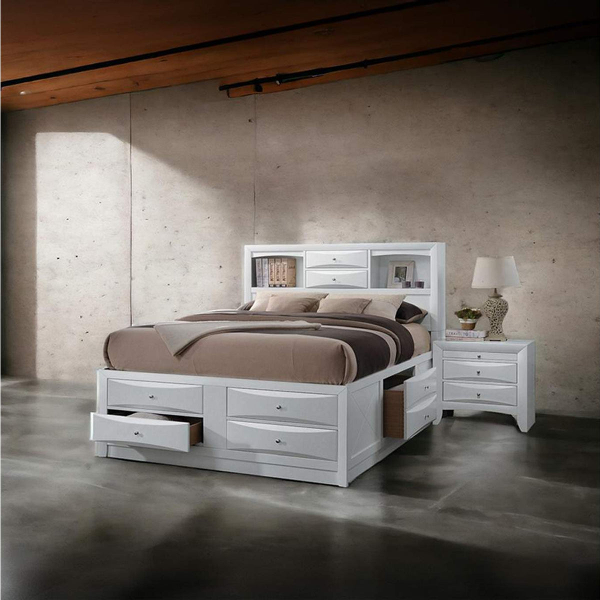 21700Q Ireland Queen Bed with Storage