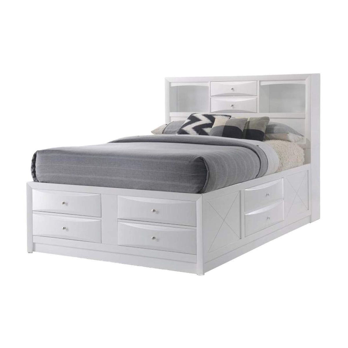 21710F Ireland Full Bed with Storage