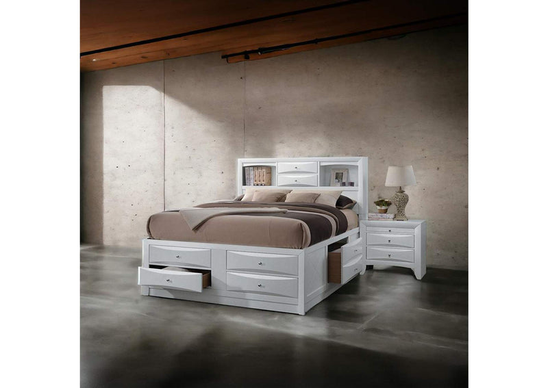 21710F Ireland Full Bed with Storage