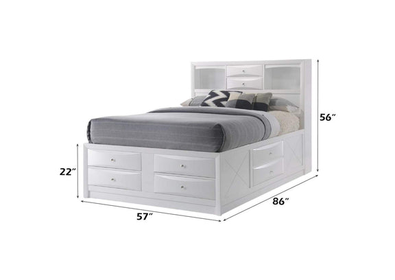 21710F Ireland Full Bed with Storage