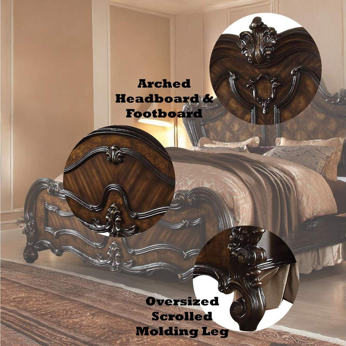 21784CK Versailles Ck Bed