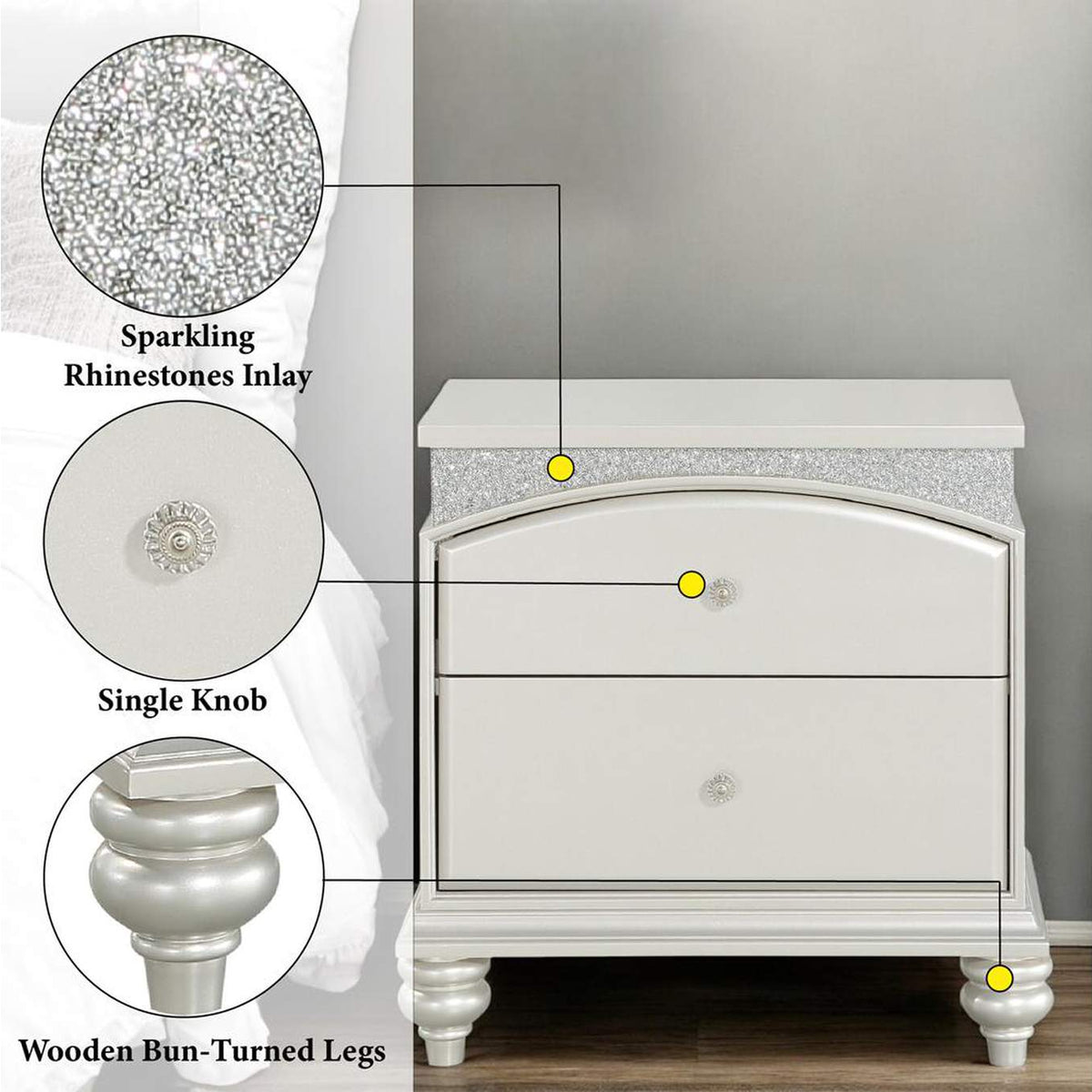 21803 Maverick Nightstand