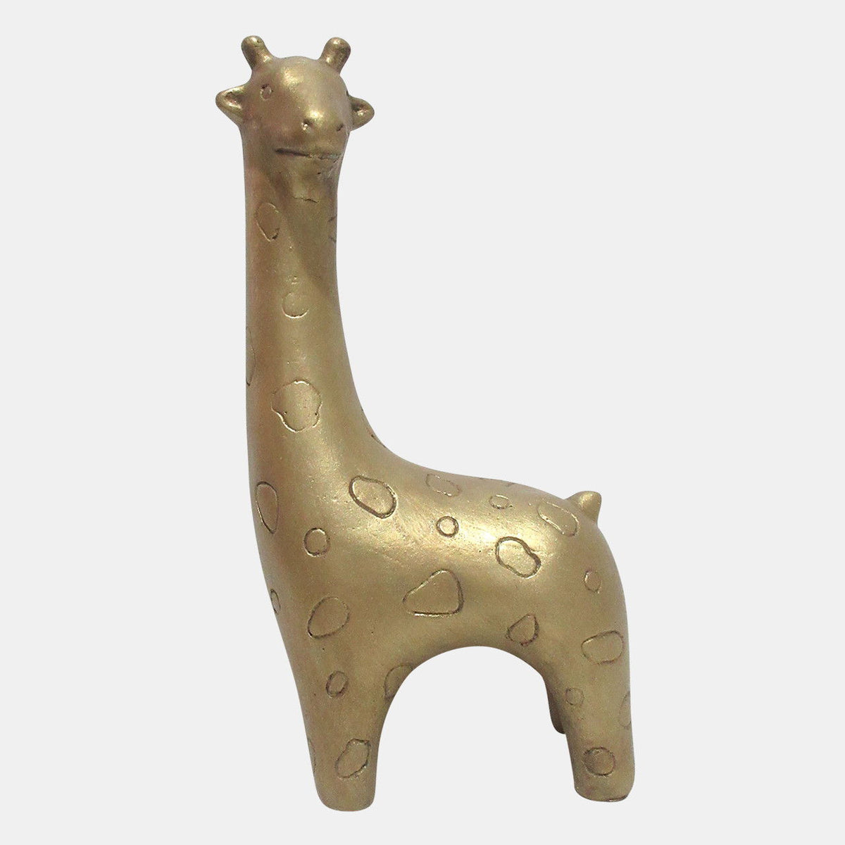 12" Standing Giraffe - Gold