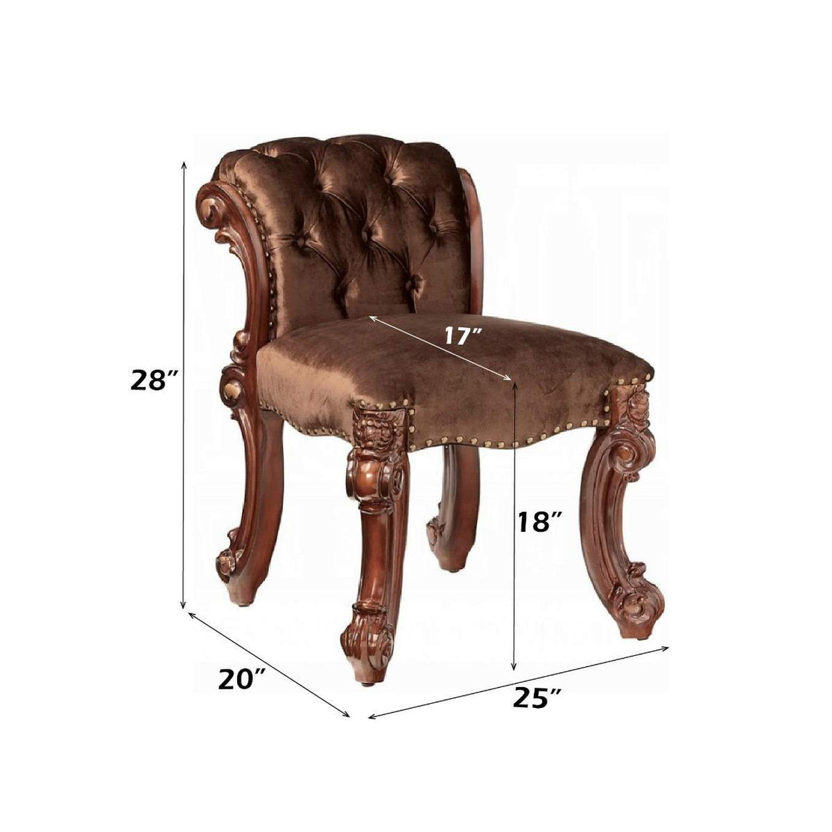 22010 Vendome Vanity Stool
