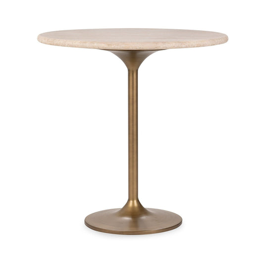 Malani - Travertine Gathering Table