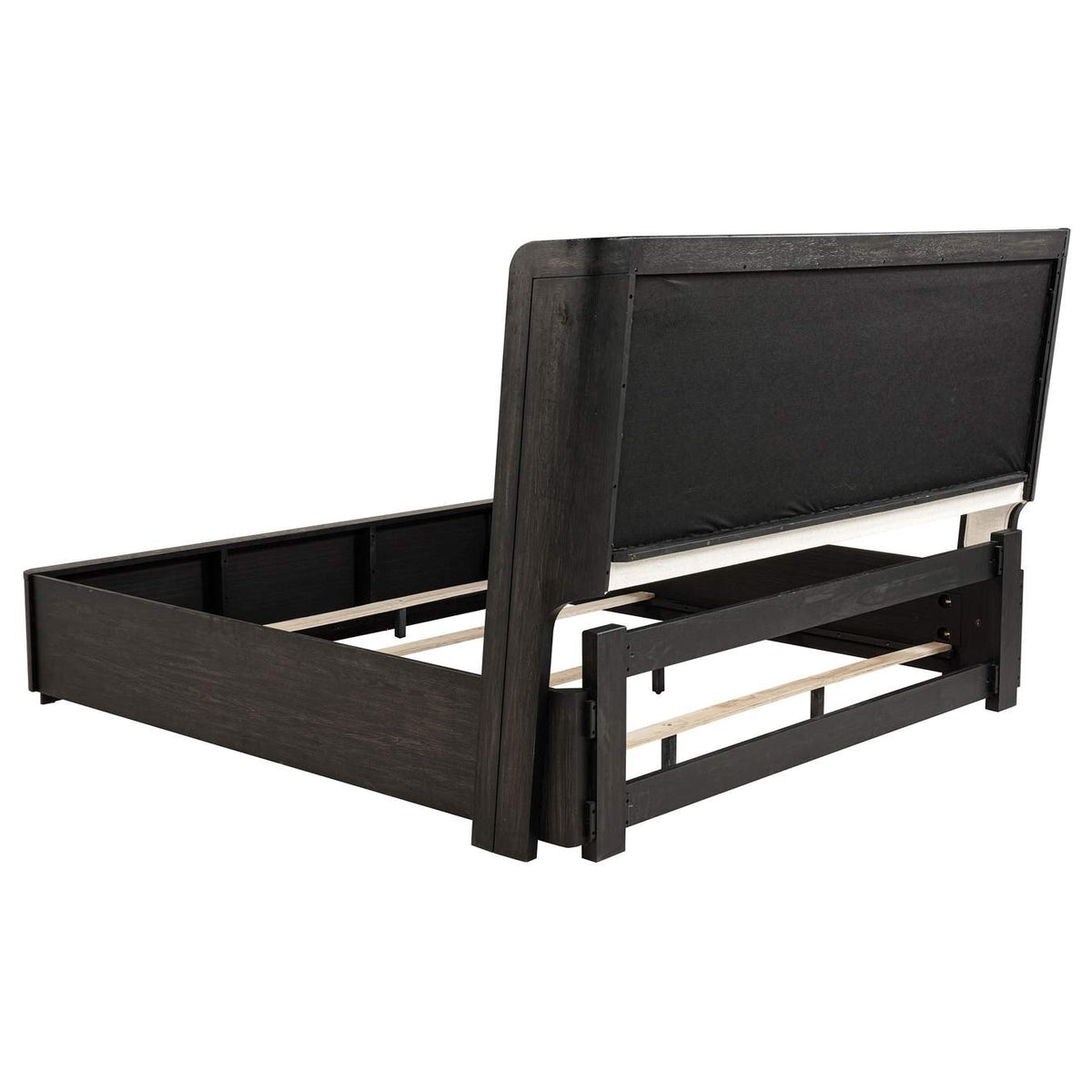 222491KE-S5 Leandro 5-piece Eastern King Bedroom Set Burnished Black