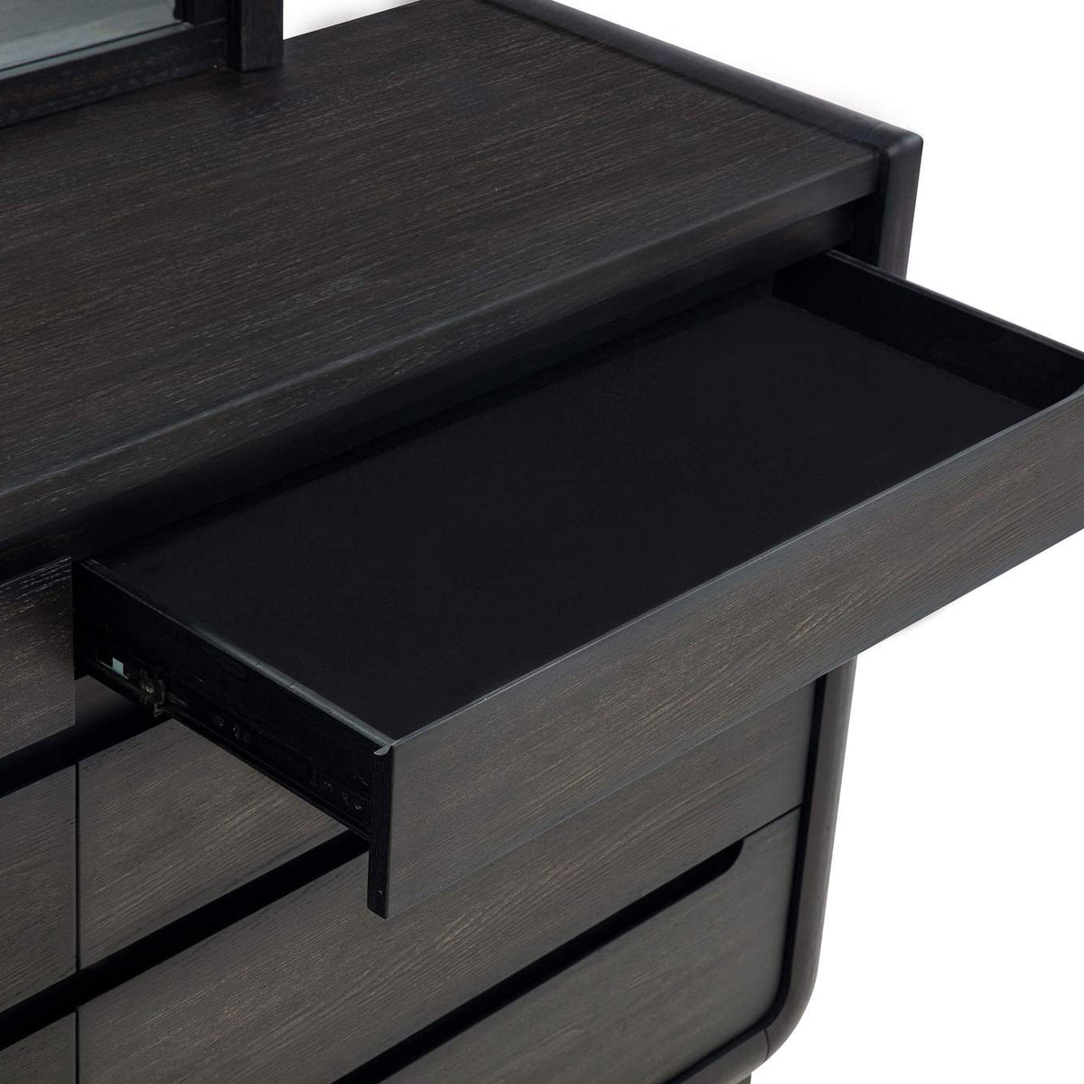 222491KW-S4 Leandro 4-piece California King Bedroom Set Burnished Black