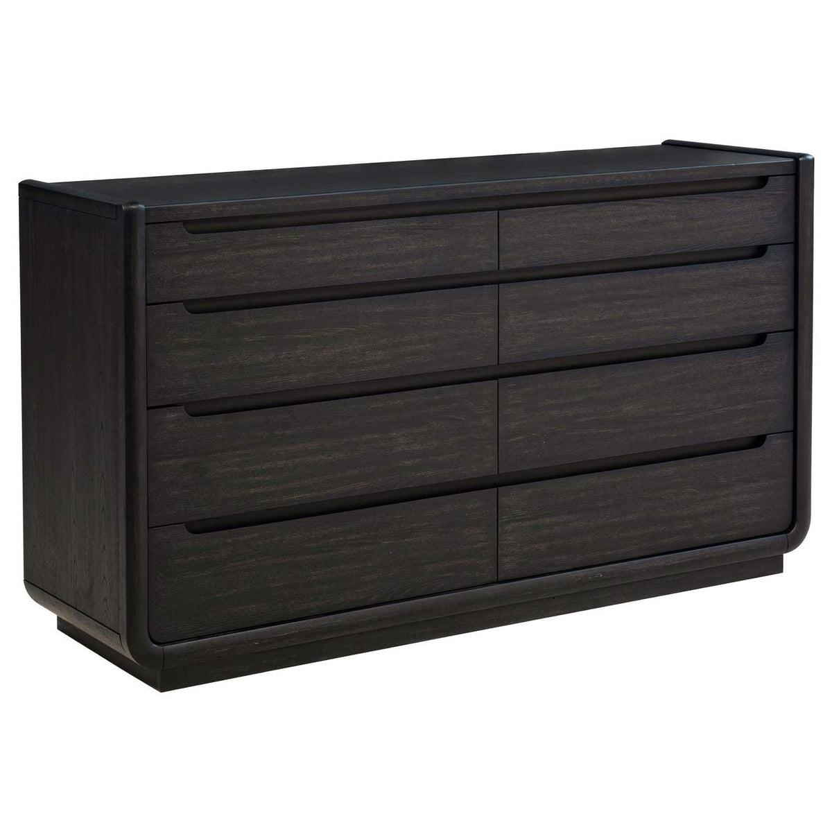 222491Q-S4 Leandro 4-piece Queen Bedroom Set Burnished Black