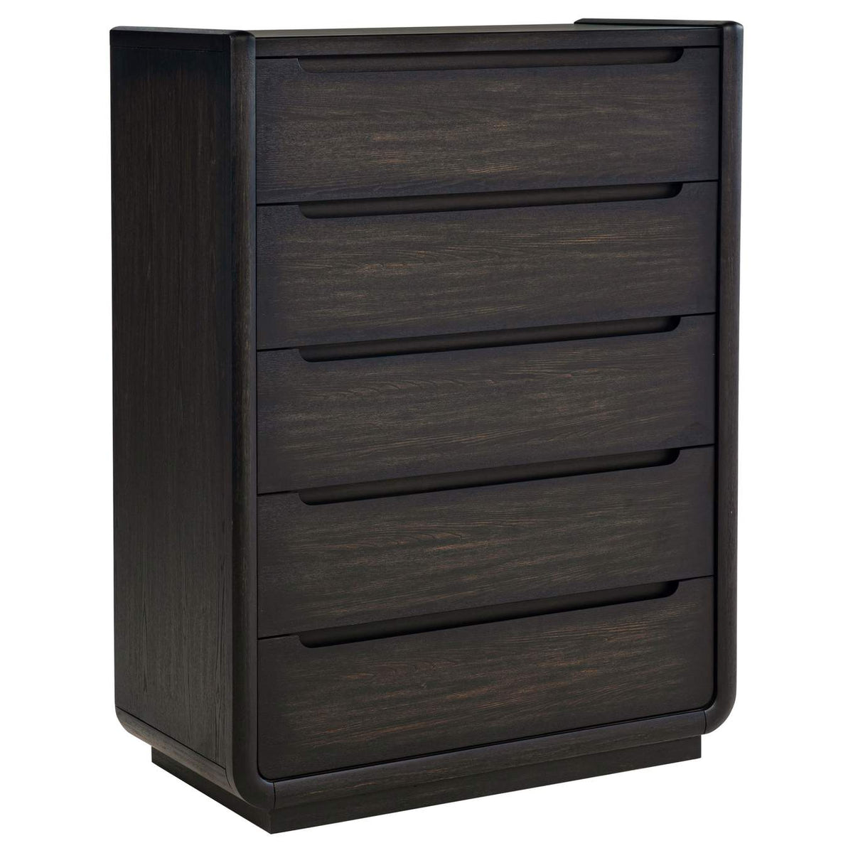 222491Q-S5 Leandro 5-piece Queen Bedroom Set Burnished Black