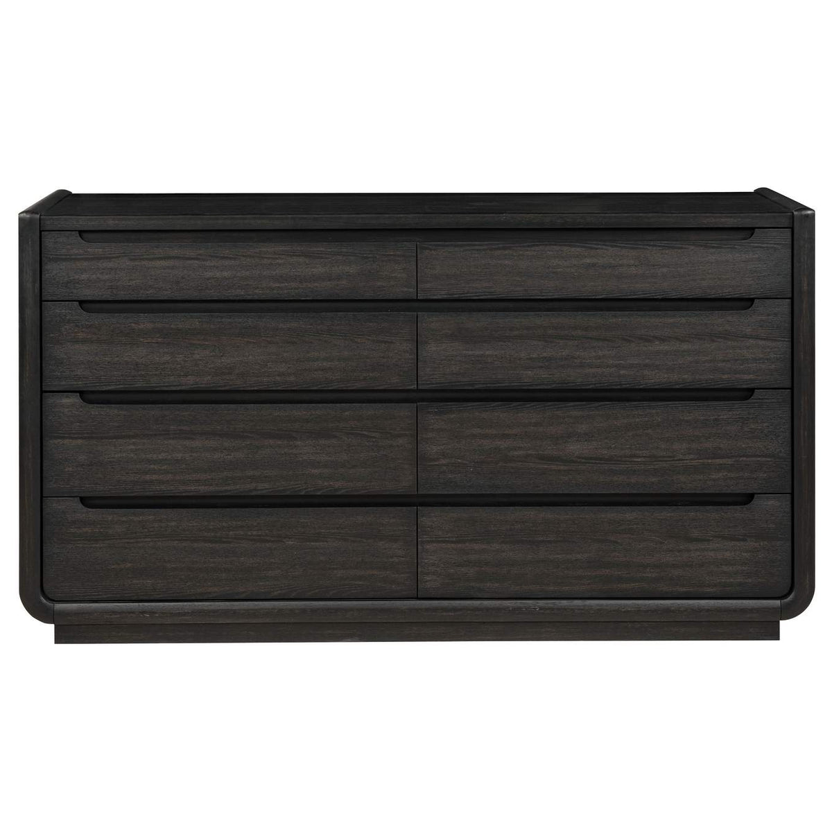 222493 Leandro 8-drawer Bedroom Dresser Cabinet Burnished Black