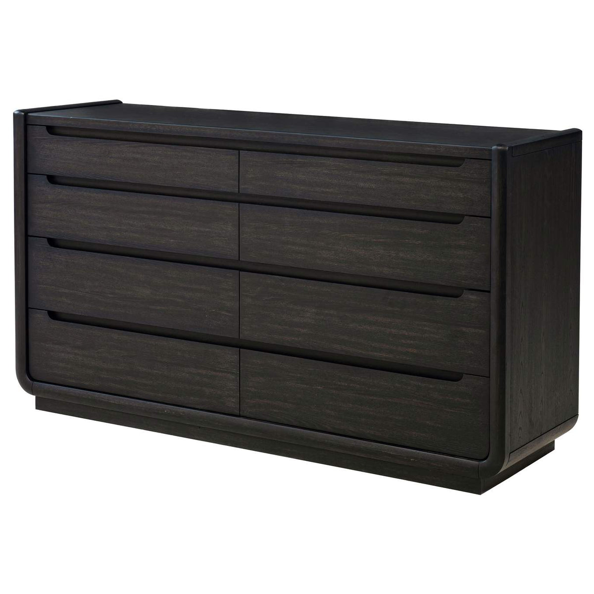 222493 Leandro 8-drawer Bedroom Dresser Cabinet Burnished Black