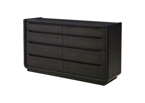 222493 Leandro 8-drawer Bedroom Dresser Cabinet Burnished Black