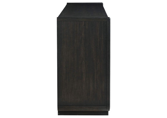 222493 Leandro 8-drawer Bedroom Dresser Cabinet Burnished Black