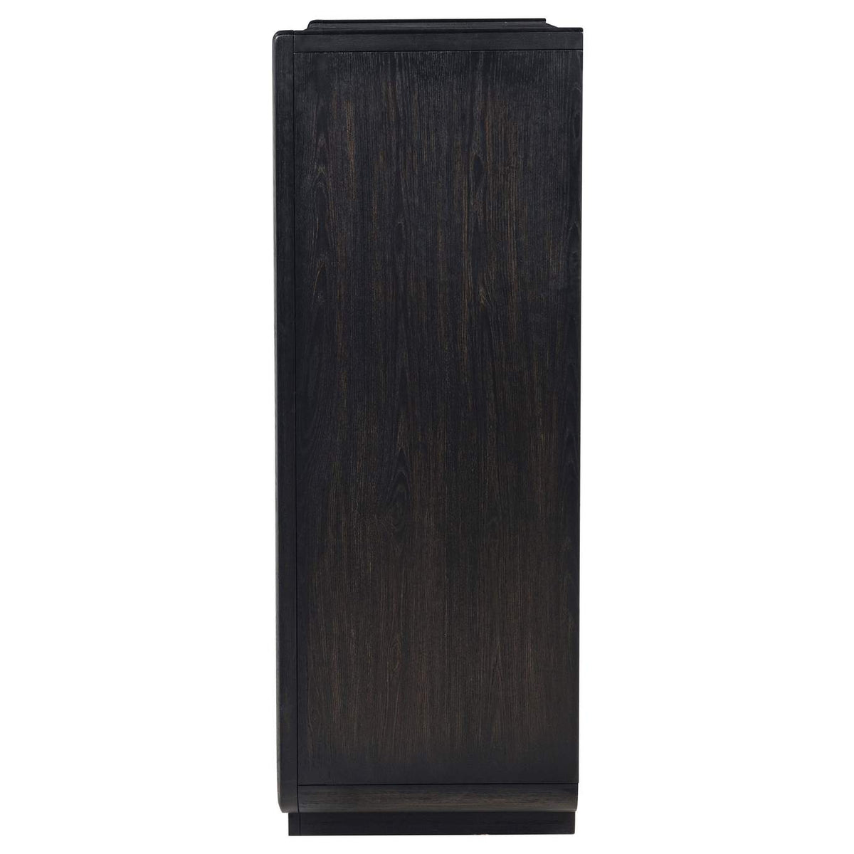 222495 Leandro 5-drawer Bedroom Chest of Drawers Burnished Black