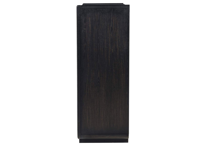 222495 Leandro 5-drawer Bedroom Chest of Drawers Burnished Black
