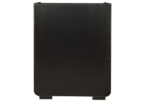 222495 Leandro 5-drawer Bedroom Chest of Drawers Burnished Black