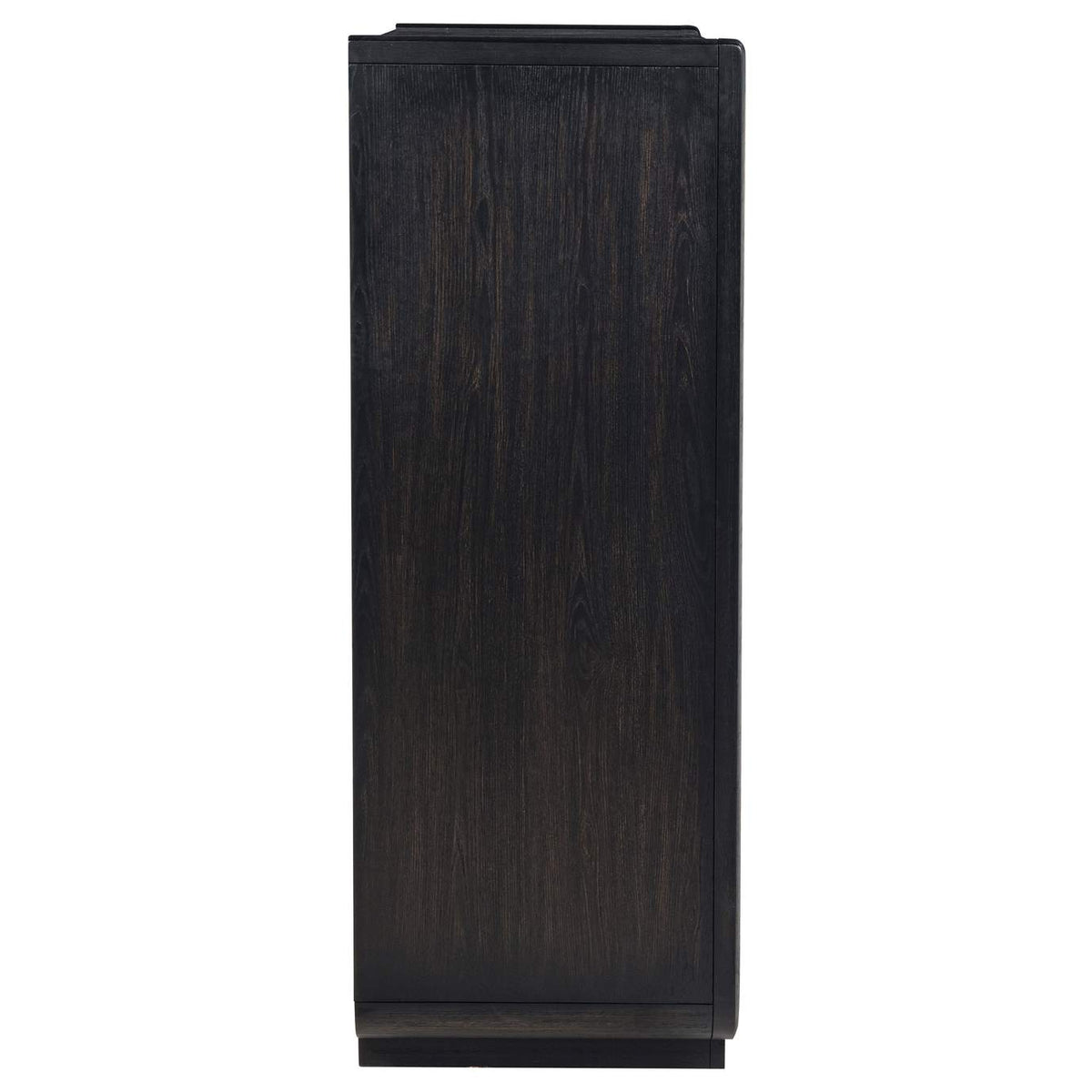 222495 Leandro 5-drawer Bedroom Chest of Drawers Burnished Black