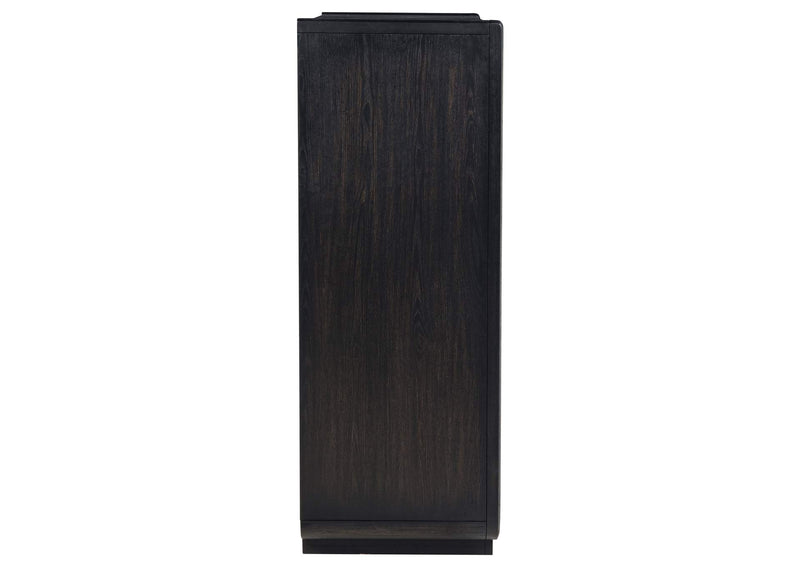 222495 Leandro 5-drawer Bedroom Chest of Drawers Burnished Black