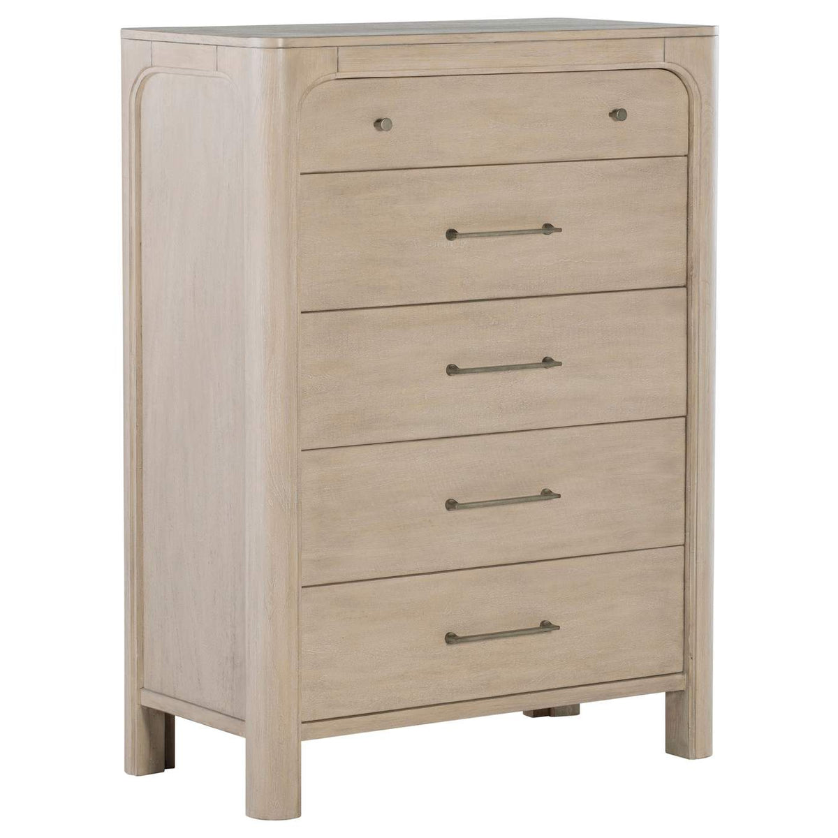 222520KE-S5 Solano 5-piece Eastern King Bedroom Set Weathered Mango