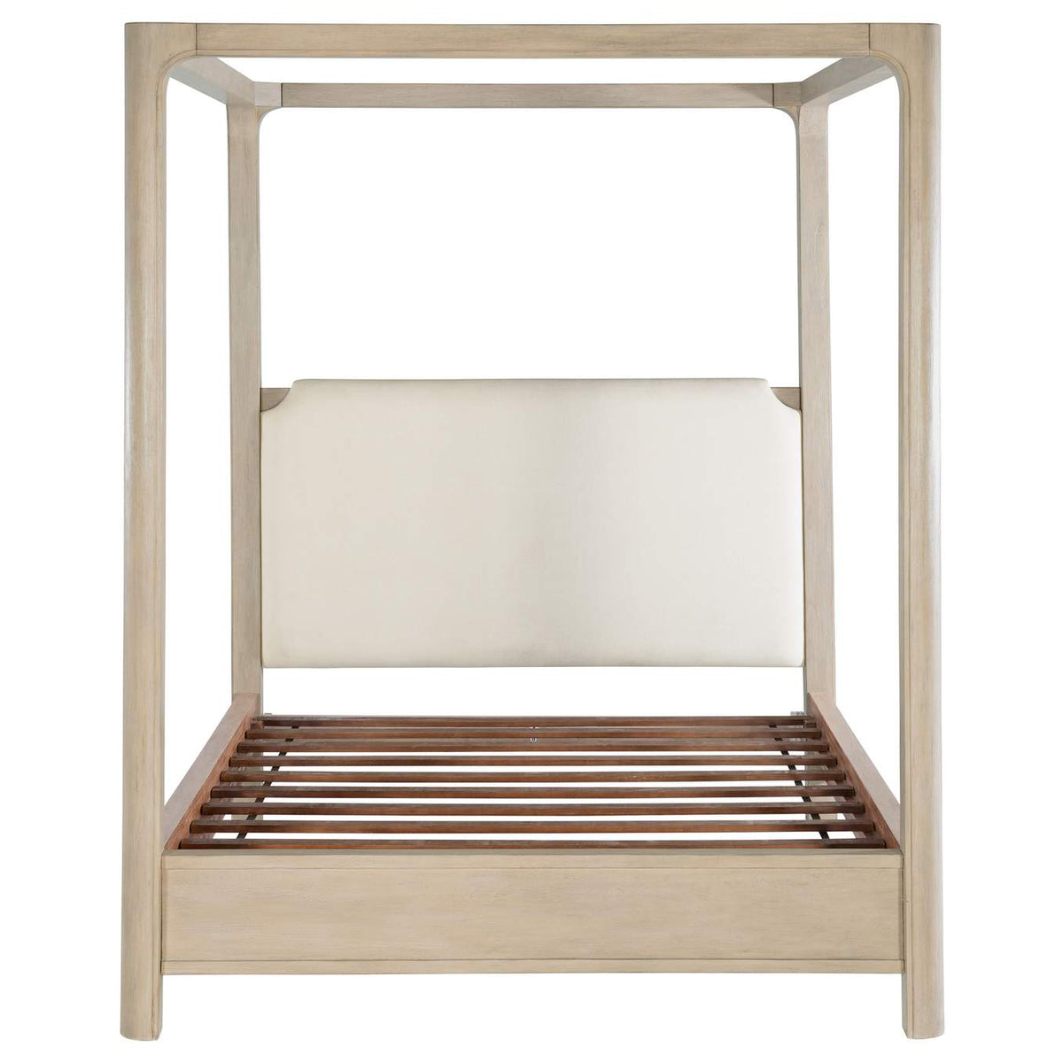 222520Q Solano 85-inch Queen Canopy Bed Weathered Mango