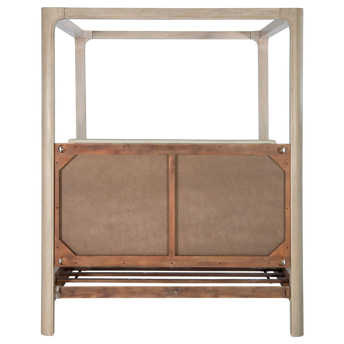 222520Q Solano 85-inch Queen Canopy Bed Weathered Mango
