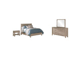 222521KE-S4 Solano 4-piece Eastern King Bedroom Set Weathered Mango