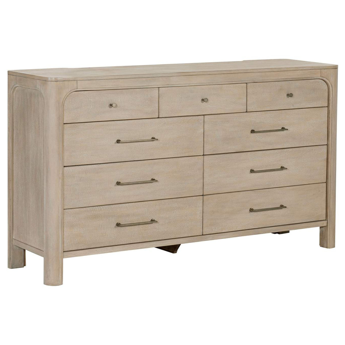 222521KE-S4 Solano 4-piece Eastern King Bedroom Set Weathered Mango