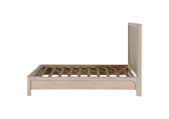 222521KE Solano 56-inch Eastern King Panel Bed Weathered Mango