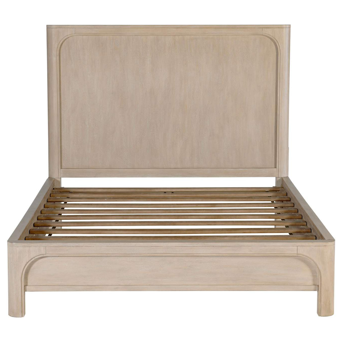 222521Q Solano 56-inch Queen Panel Bed Weathered Mango
