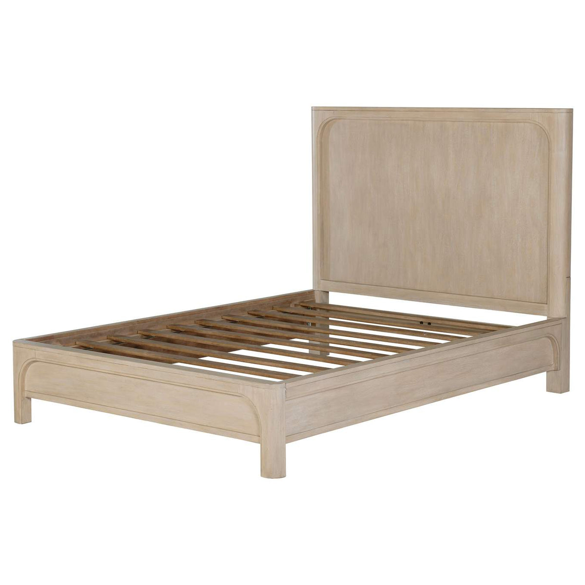 222521Q Solano 56-inch Queen Panel Bed Weathered Mango
