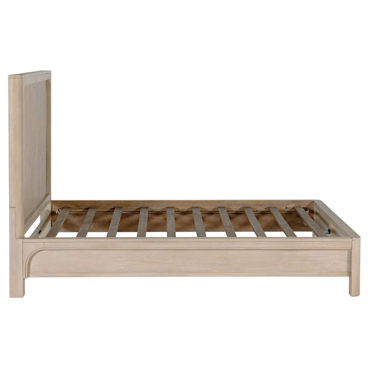 222521Q Solano 56-inch Queen Panel Bed Weathered Mango