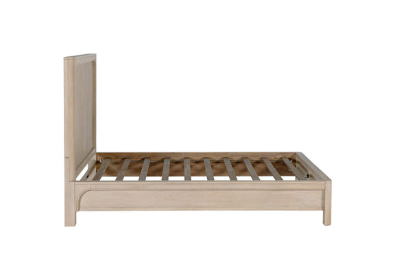 222521Q Solano 56-inch Queen Panel Bed Weathered Mango