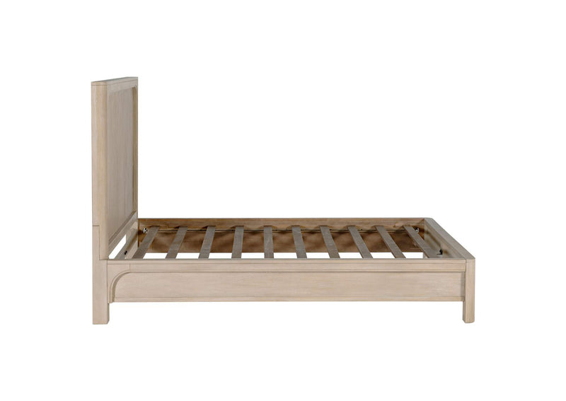 222521Q Solano 56-inch Queen Panel Bed Weathered Mango