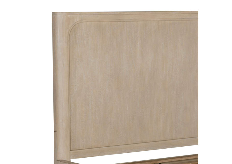 222521Q Solano 56-inch Queen Panel Bed Weathered Mango