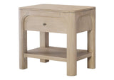 222522 Solano 1-drawer Nightstand Bedside Table Weathered Mango