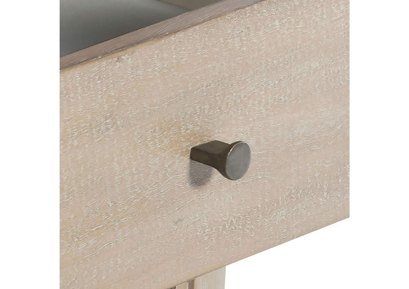222522 Solano 1-drawer Nightstand Bedside Table Weathered Mango