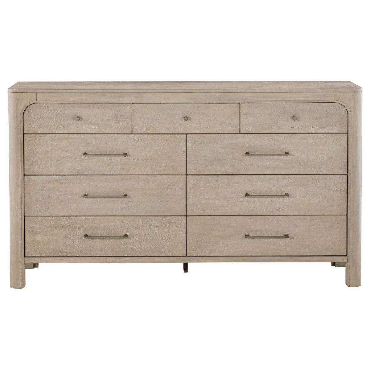 222523 Solano 9-drawer Bedroom Dresser Cabinet Weathered Mango