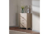 222525 Solano 5-drawer Bedroom Chest of Drawers Weathered Mango