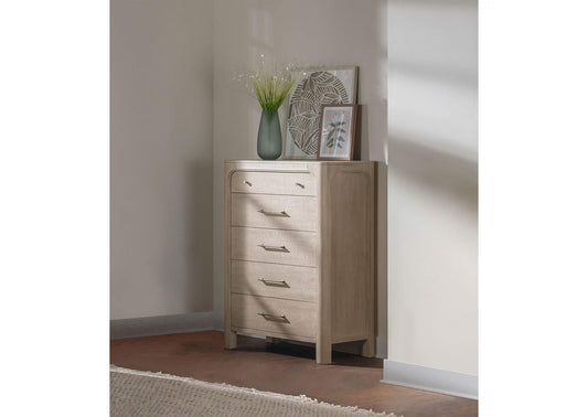 222525 Solano 5-drawer Bedroom Chest of Drawers Weathered Mango