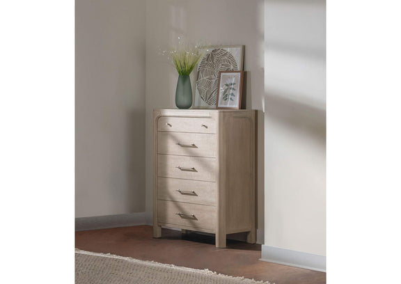 222525 Solano 5-drawer Bedroom Chest of Drawers Weathered Mango