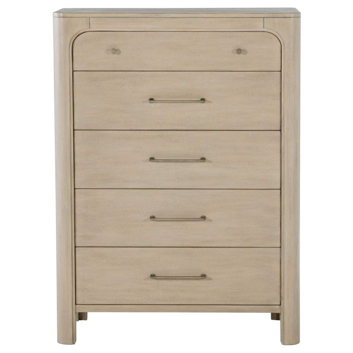 222525 Solano 5-drawer Bedroom Chest of Drawers Weathered Mango