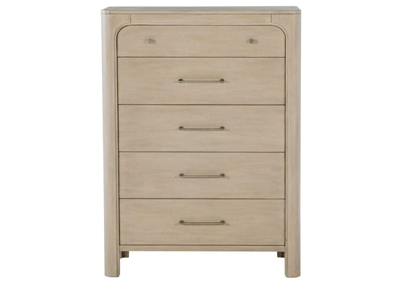 222525 Solano 5-drawer Bedroom Chest of Drawers Weathered Mango