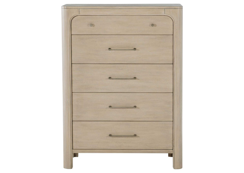 222525 Solano 5-drawer Bedroom Chest of Drawers Weathered Mango