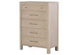 222525 Solano 5-drawer Bedroom Chest of Drawers Weathered Mango