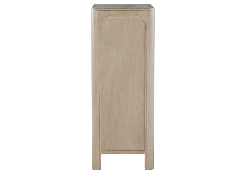 222525 Solano 5-drawer Bedroom Chest of Drawers Weathered Mango