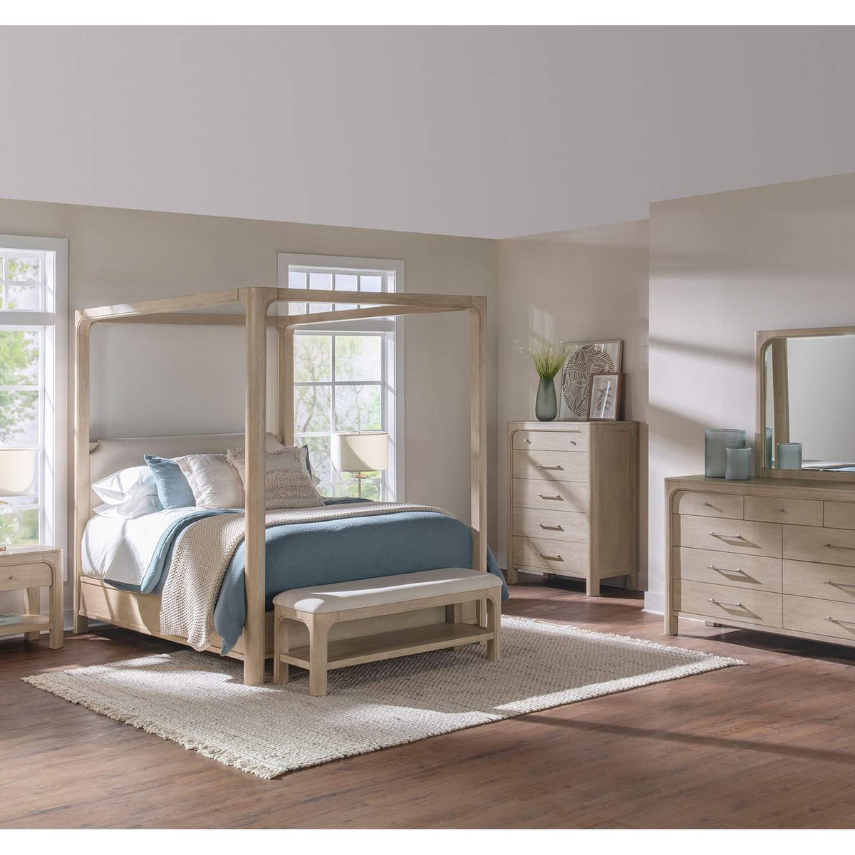 222525 Solano 5-drawer Bedroom Chest of Drawers Weathered Mango