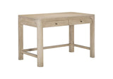 222527 Solano 2-drawer Makeup Table Vanity Desk Weathered Mango