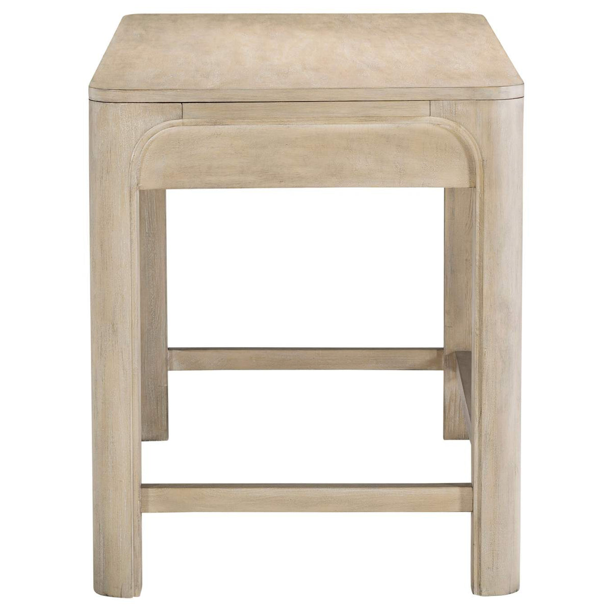 222527 Solano 2-drawer Makeup Table Vanity Desk Weathered Mango